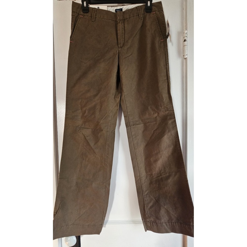 NWT GAP Original BOY CUT WAIST LOW womans 4 REG‎  chino pants beige